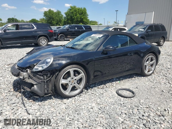 2013 Porsche 911 Carrera with VIN WP0CA2A91DS141074, listed as a Copart auction lot 50969085 with 40,627 mi miles and Salvage Title. Bid and sale history available at carsss.com. Image 1.