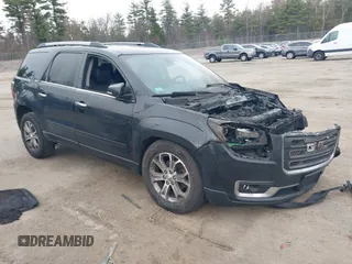 2014 GMC Acadia SLT z VIN 1GKKVRKD4EJ339025, wystawiony jako IAAI lot #42093548 z przebiegiem Nie podano mil oraz . Historia ofert i sprzedaży dostępna na DreamBid. Obrazek 1.