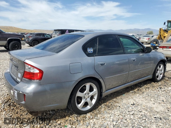 2008 Subaru Legacy Limited with VIN 4S3BL626687212022, listed as a Copart auction lot 58217075 with 136,143 mi miles and Salvage title. Bid and sale history available at DreamBid. Image 3.