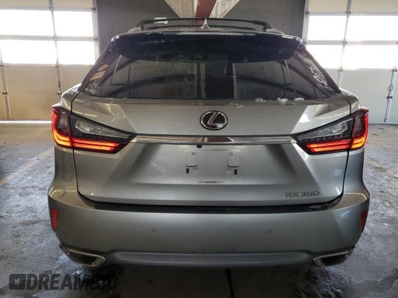 2017 Lexus RX 350 with VIN 2T2BZMCA0HC096896, listed as a Copart auction lot 44781065 with 77,110 mi miles and Salvage Title. Bid and sale history available at DreamBid. Image 6.