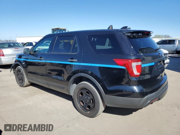 2017 Ford Police Interceptor Utility с VIN 1FM5K8AT5HGD25829, выставлен на аукционе Copart как лот 48434775 с пробегом 97 005 миль миль и Чистый • Clean title. История ставок и продаж доступна на DreamBid. Изображение 2.
