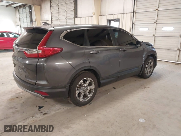2017 Honda CR-V EX-L with VIN 2HKRW1H87HH511466, listed as a IAAI auction lot 41100246 with 99,684 mi miles. Bid and sale history available at carsss.com. Image 4.