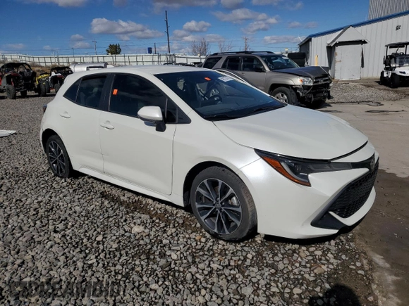 2019 Toyota Corolla Hatchback SE with VIN JTNK4RBE7K3005297, listed as a Copart auction lot 48137475 with 0 mi miles and Salvage Title. Bid and sale history available at carsss.com. Image 4.