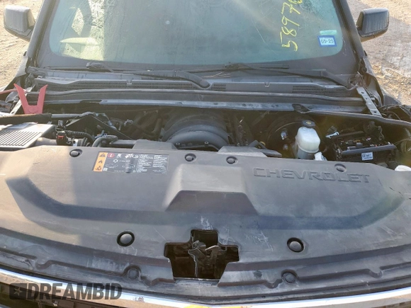 2020 Chevrolet Suburban LT with VIN 1GNSKHKC9LR102624, listed as a Copart auction lot 58970995 with 76,132 mi miles and Salvage title. Bid and sale history available at DreamBid. Image 12.