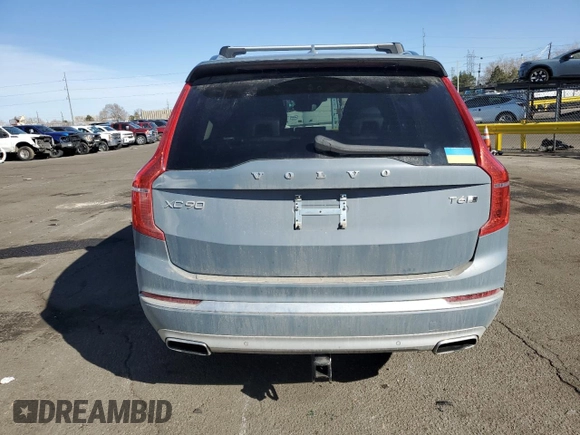 2020 Volvo XC90 Inscription with VIN YV4A22PL9L1616169, listed as a Copart auction lot 47135245 with 78,524 mi miles and Salvage Title. Bid and sale history available at carsss.com. Image 6.