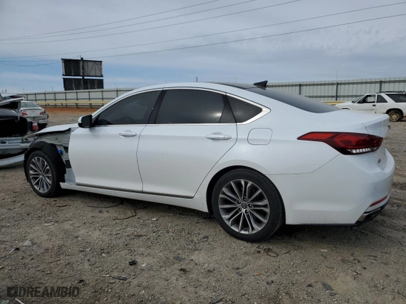 2016 Hyundai Genesis 3.8L with VIN KMHGN4JE1GU133589, listed as a Copart auction lot 50521335 with 74,789 mi miles and Salvage Title. Bid and sale history available at carsss.com. Image 2.