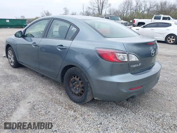 2012 Mazda Mazda3 i Sport with VIN JM1BL1UF0C1640650, listed as a IAAI auction lot 42019342 with 144,611 mi miles. Bid and sale history available at carsss.com. Image 3.