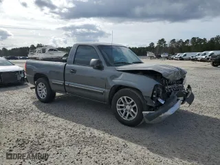 2000 Chevrolet Silverado 1500 with VIN 1GCEC14W7YZ296160, listed as a Copart auction lot 45594295 with 273,596 mi miles and Salvage Title. Bid and sale history available at carsss.com. Image 4.