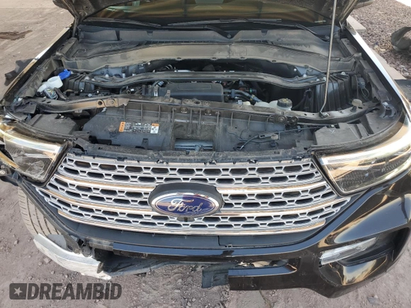 2021 Ford Explorer Limited with VIN 1FMSK8FH9MGB05529, listed as a Copart auction lot 51064645 with 52,626 mi miles and Salvage Title. Bid and sale history available at carsss.com. Image 13.
