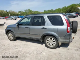 2006 Honda CR-V EX with VIN SHSRD78896U406294, listed as a Copart auction lot 53779395 with 197,280 mi miles and Salvage Title. Bid and sale history available at carsss.com. Image 2.