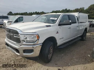 2019 Ram 2500 Big Horn with VIN 3C6UR5JL1KG519237, listed as a Copart auction lot 72197204 with 42,760 mi miles and Salvage Title. Bid and sale history available at carsss.com. Image 1.