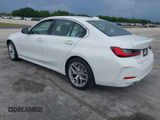 2025 BMW 3 Series 330i with VIN 3MW69CW00S8F10279, listed as a IAAI auction lot 42449705 with 8,908 mi miles and . Bid and sale history available at DreamBid. Image 3.