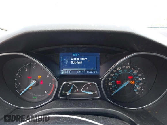 2012 Ford Focus SEL with VIN 1FAHP3H23CL424299, listed as a IAAI auction lot 41795450 with 50,276 mi miles and . Bid and sale history available at carsss.com. Image 7.