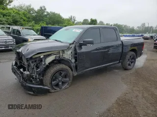 2018 Ram 1500 Big Horn with VIN 1C6RR7LT0JS338555, listed as a Copart auction lot 62467725 with 102,212 mi miles and Salvage title. Bid and sale history available at DreamBid. Image 1.