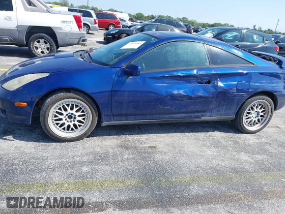 2004 Toyota Celica GT with VIN JTDDR32T840174422, listed as a IAAI auction lot 41953483 with 147,536 mi miles and . Bid and sale history available at DreamBid. Image 6.