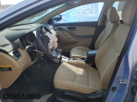 2013 Hyundai Elantra GLS z VIN KMHDH4AE8DU492556, wystawiony jako Copart lot #46315605 z przebiegiem 150 675 mil mil oraz Szkoda całkowita • Salvage title. Historia ofert i sprzedaży dostępna na DreamBid. Obrazek 7.