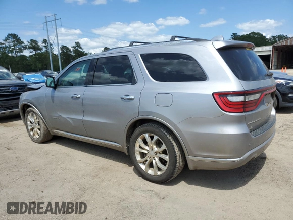 2018 Dodge Durango Citadel with VIN 1C4RDHEG4JC316629, listed as a Copart auction lot 54863685 with 121,340 mi miles and Salvage title. Bid and sale history available at DreamBid. Image 2.