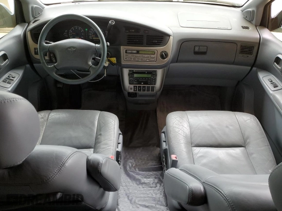 2002 Toyota Sienna LE with VIN 4T3ZF13C92U438886, listed as a Copart auction lot 49158085 with 144,706 mi miles and Salvage Title. Bid and sale history available at carsss.com. Image 8.