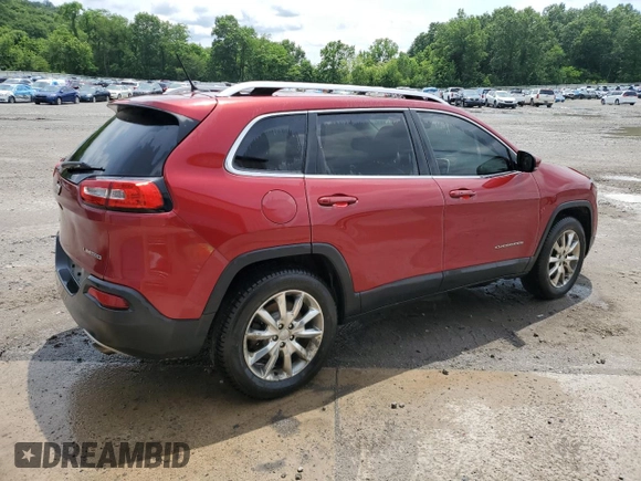 2014 Jeep Cherokee Limited z VIN 1C4PJMDS9EW132256, wystawiony jako Copart lot #59789135 z przebiegiem 115 260 mil mil oraz Szkoda całkowita • Salvage title. Historia ofert i sprzedaży dostępna na DreamBid. Obrazek 3.