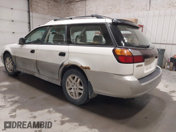 2001 Subaru Legacy Outback with VIN 4S3BH675717627146, listed as a IAAI auction lot 42235300 with 180,986 mi miles and . Bid and sale history available at DreamBid. Image 3.