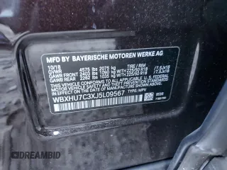 2018 BMW X1 sDrive28i with VIN WBXHU7C3XJ5L09567, listed as a Copart auction lot 69174212 with 31,954 mi miles. Bid and sale history available at carsss.com. Image 14.