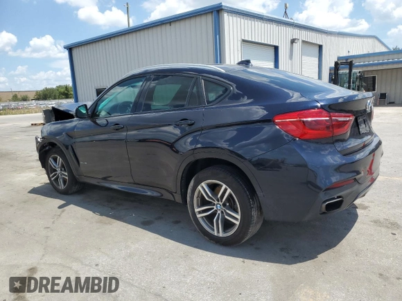 2016 BMW X6 xDrive35i with VIN 5UXKU2C57G0N79187, listed as a Copart auction lot 52973103 with 95,625 mi miles. Bid and sale history available at carsss.com. Image 2.