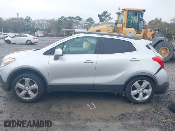2016 Buick Encore Leather with VIN KL4CJCSB5GB535215, listed as a IAAI auction lot 41190644 with 111,606 mi miles. Bid and sale history available at carsss.com. Image 14.