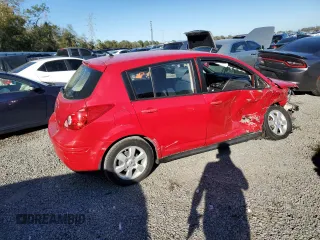 2008 Nissan Versa 1.8 S with VIN 3N1BC13E18L368430, listed as a Copart auction lot 55158295 with 142,363 mi miles and Salvage Title. Bid and sale history available at carsss.com. Image 3.