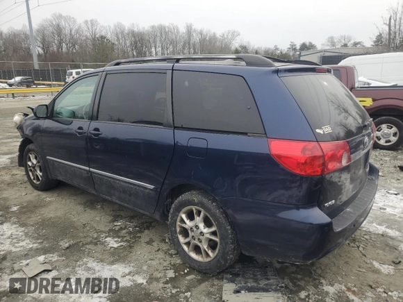 2006 Toyota Sienna XLE with VIN 5TDBA22C16S066068, listed as a Copart auction lot 41992545 with 251,076 mi miles and Salvage Title. Bid and sale history available at carsss.com. Image 2.