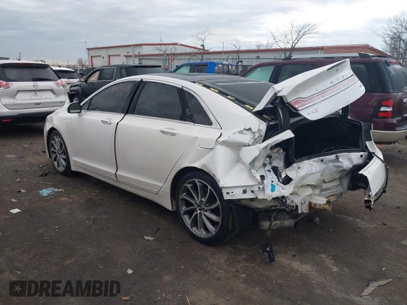 2017 Lincoln MKZ Reserve with VIN 3LN6L5FC3HR618078, listed as a IAAI auction lot 41669442 with 95,008 mi miles and . Bid and sale history available at DreamBid. Image 3.