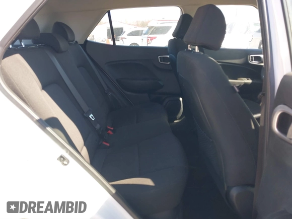 2022 Hyundai Venue SE with VIN KMHRB8A34NU177784, listed as a IAAI auction lot 41879368 with 42,525 mi miles and . Bid and sale history available at DreamBid. Image 8.