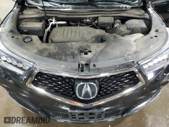 2020 Acura MDX Technology with VIN 5J8YD4H0XLL025351, listed as a Copart auction lot 48873715 with 105,748 mi miles and Salvage title. Bid and sale history available at DreamBid. Image 13.