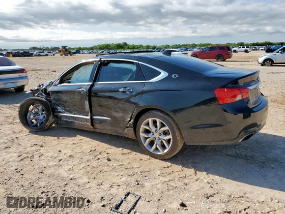2017 Chevrolet Impala Premier with VIN 2G1145S32H9131776, listed as a Copart auction lot 58632535 with Not provided miles and Salvage title. Bid and sale history available at DreamBid. Image 2.