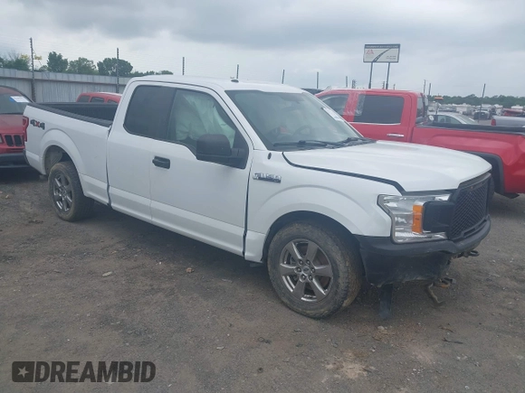 2018 Ford F-150 XL with VIN 1FTEX1EP1JKF66557, listed as a IAAI auction lot 42099567 with 126,516 mi miles and . Bid and sale history available at DreamBid. Image 1.