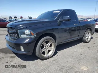 2014 Ram 1500 Express with VIN 3C6JR6AT6EG235549, listed as a Copart auction lot 52744925 with 123,996 mi miles and Salvage title. Bid and sale history available at DreamBid. Image 1.
