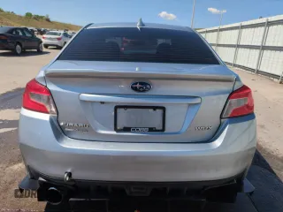 2018 Subaru WRX Premium with VIN JF1VA1C60J9809624, listed as a Copart auction lot 56700185 with 123,009 mi miles and Salvage title. Bid and sale history available at DreamBid. Image 6.