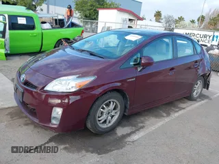 2011 Toyota Prius I with VIN JTDKN3DU9B0253166, listed as a IAAI auction lot 41893424 with 82,705 mi miles. Bid and sale history available at carsss.com. Image 17.