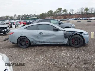 2024 BMW M4 Competition with VIN WBS33AZ0XRCN40456, listed as a IAAI auction lot 41269525 with 19,332 mi miles. Bid and sale history available at carsss.com. Image 13.