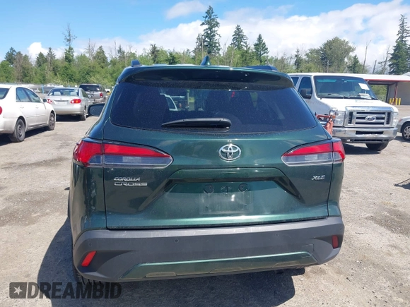 2023 Toyota Corolla Cross XLE with VIN 7MUEAAAG6PV052816, listed as a IAAI auction lot 42386639 with 42,736 mi miles and . Bid and sale history available at DreamBid. Image 17.