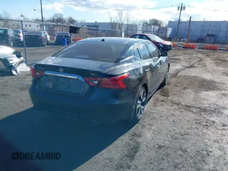 2017 Nissan Maxima SR with VIN 1N4AA6APXHC455227, listed as a IAAI auction lot 41697872 with 42,746 mi miles and . Bid and sale history available at DreamBid. Image 4.