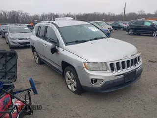 2012 Jeep Compass Sport with VIN 1C4NJDBB8CD604708, listed as a IAAI auction lot 41793914 with 160,258 mi miles. Bid and sale history available at carsss.com. Image 1.