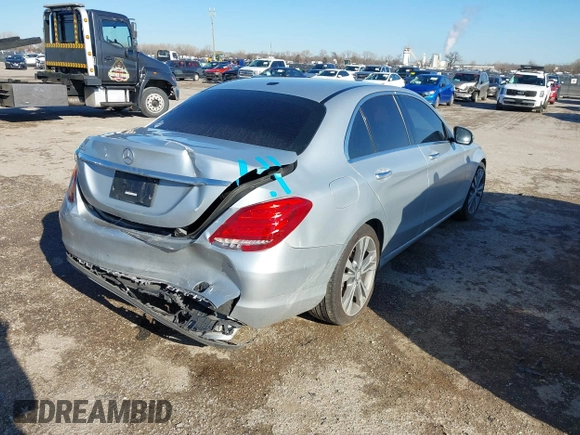 2016 Mercedes-Benz C 300 with VIN 55SWF4JB9GU166947, listed as a IAAI auction lot 41750046 with 64,407 mi miles and . Bid and sale history available at carsss.com. Image 4.