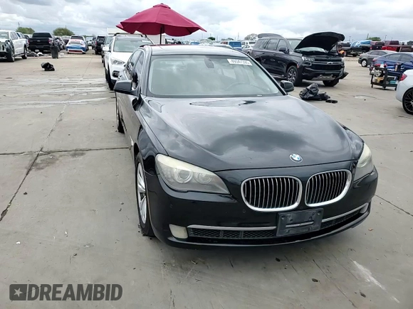 2012 BMW 7 Series 740Li with VIN WBAKB4C57CC575794, listed as a Copart auction lot 49347395 with 189,697 mi miles and Clean title. Bid and sale history available at DreamBid. Image 13.