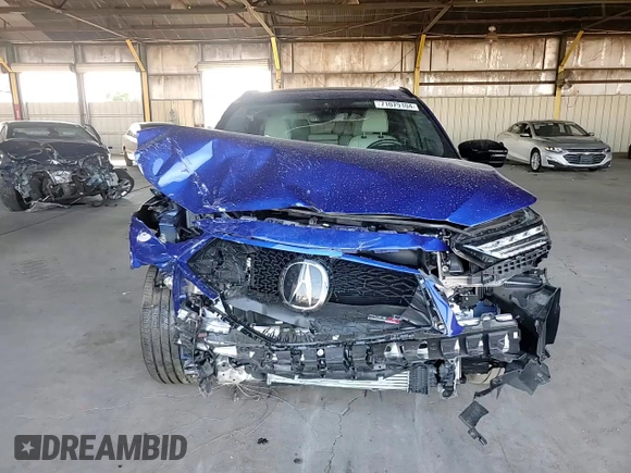 2024 Acura MDX Type S w/Advance Package with VIN 5J8YD8H80RL001033, listed as a Copart auction lot 72575024 with 7,237 mi miles and Salvage Title. Bid and sale history available at carsss.com. Image 11.