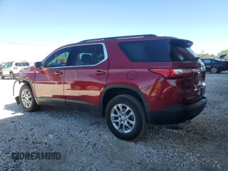 2021 Chevrolet Traverse LT Cloth with VIN 1GNERGKW9MJ155093, listed as a Copart auction lot 43694404 with 79,528 mi miles. Bid and sale history available at carsss.com. Image 2.