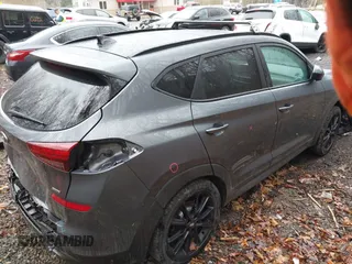 2019 Hyundai Tucson Ultimate with VIN KM8J3CAL0KU020133, listed as a IAAI auction lot 41856333 with 93,772 mi miles. Bid and sale history available at carsss.com. Image 4.