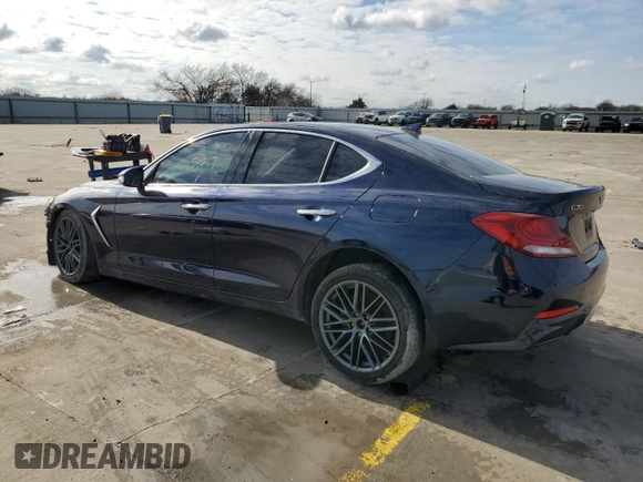 2019 Genesis G70 Advanced z VIN KMTG64LA4KU036568, wystawiony jako Copart lot #72016542 z przebiegiem 54 217 mil mil oraz . Historia ofert i sprzedaży dostępna na DreamBid. Obrazek 2.