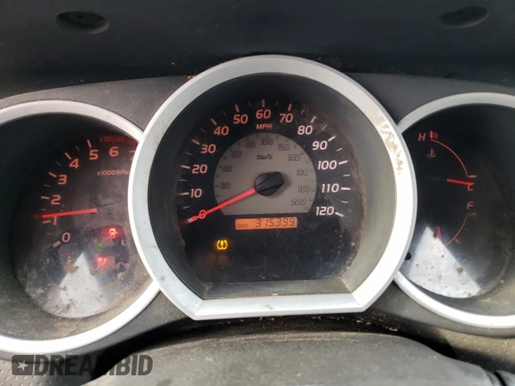 2009 Toyota Tacoma with VIN 5TENX22N09Z631950, listed as a Copart auction lot 47729365 with 315,399 mi miles and Salvage Title. Bid and sale history available at carsss.com. Image 9.