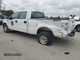 2013 Ford F-150 with VIN 1FTVW1CF2DKD26435, listed as a Copart auction lot 63986444 with 43,233 mi miles and Salvage title. Bid and sale history available at DreamBid. Image 2.