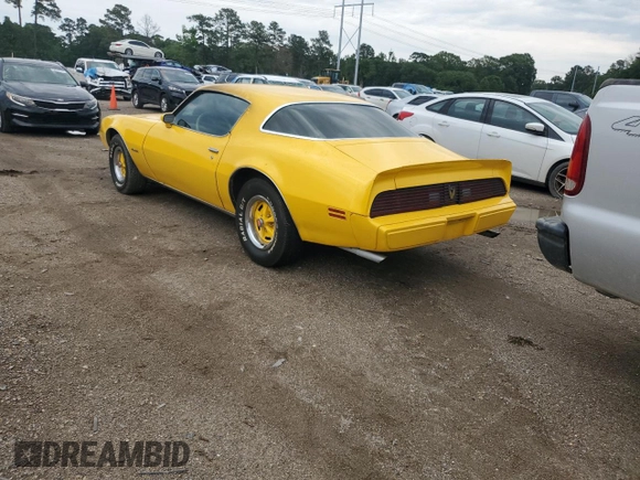 1981 Pontiac Firebird with VIN 1G2AT87S8BL140529, listed as a Copart auction lot 57791265 with Not provided miles and Salvage title. Bid and sale history available at DreamBid. Image 2.